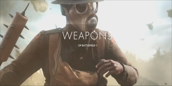 Battlefield 1 Weapon Attachments And Classes Detailed By Lead Weapon Designer