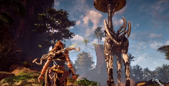 Horizon Zero Dawn 4K Gameplay Trailer Arrives For PS4 Pro
