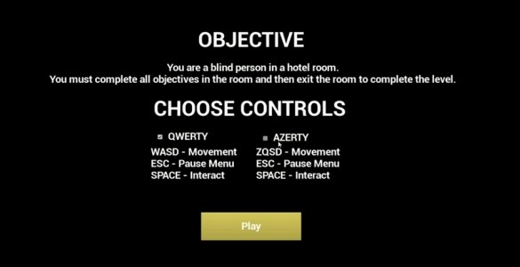Hotel Blind, Unreal Engine 4 Blindness Sim Adds VR Support