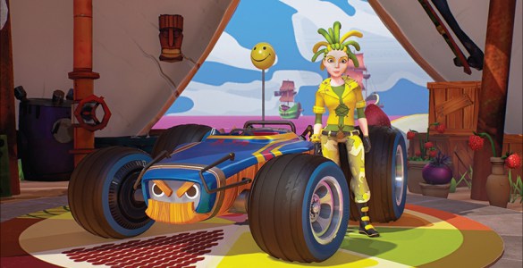 All-Star Fruit Racing Is A Multiplayer Kart Racer That Draws Inspiration From Wreck-It Ralph