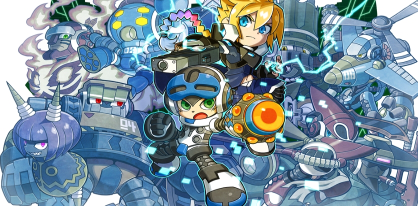 Mighty Gunvolt Burst On Switch Features Beck From Mighty No. 9, Launches June 15th