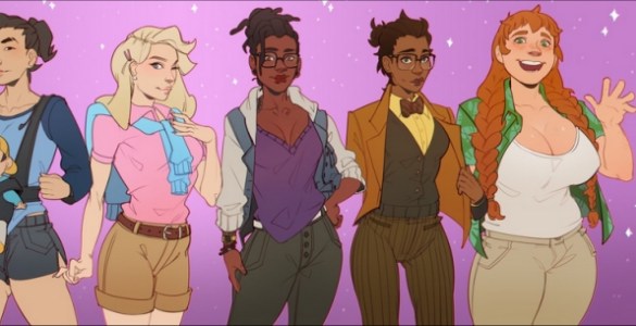 Female Artist Attacked By Trans Community For Gender Swapping Dream Daddy Characters