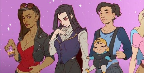 Artist Apologizes After Getting Harassed, Death Threats For Dream Daddy Fan Art