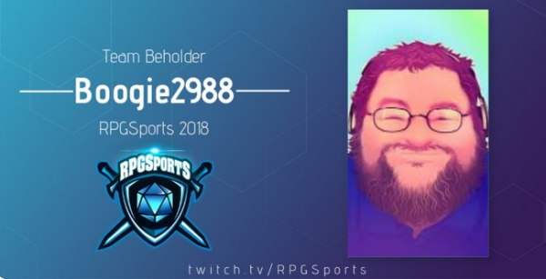 RPGSports Removes Boogie2988 From DnD Tournament Following Complaints From SJWs