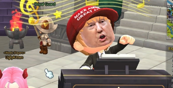 Kotaku Tries To Pressure Nexon To Remove Trump, MAGA Items From MapleStory 2