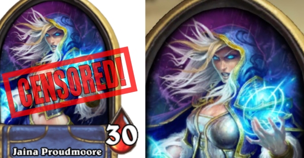 Blizzard Censors Jaina’s Cleavage In Hearthstone