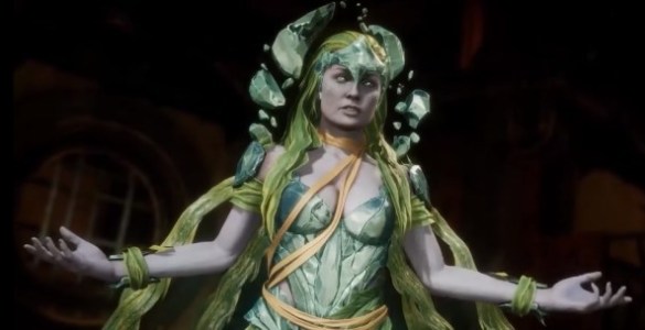 Mortal Kombat 11 Cetrion Trailer Looks Like Aloy From Horizon Ravaged A Poison Ivy Cosplayer