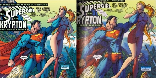 DC Comics And Walmart Censor Butts And Thighs In Michael Turner’s Artwork Of Superman Reprints