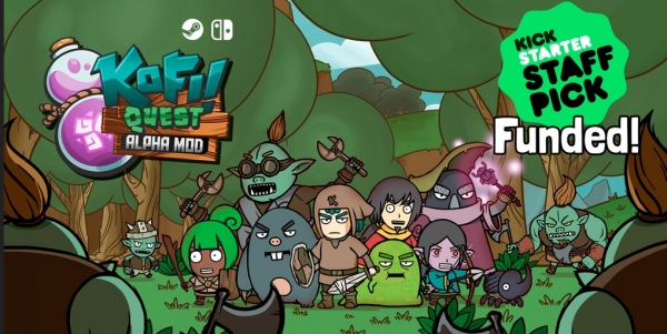 Kofi Quest: Alpha MOD Comedic RPG-RTS Surpasses Crowdfunding Goal With One Week To Go