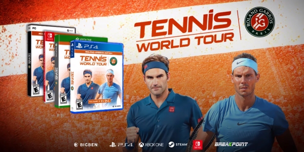 Tennis World Tour Roland-Garros Edition Preps To Launch On PS4, Switch, Xbox On May 23rd