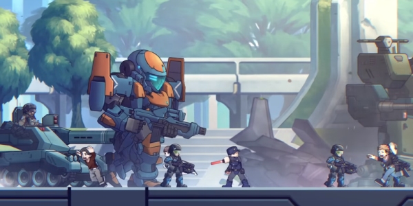 Hardcore Mecha 2D Action Title Goes Live June 26th On Steam, June 27th On PS4