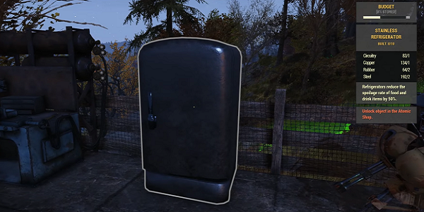 Bethesda Now Offers A Refrigerator In Fallout 76's Atom Shop Despite It Being Cosmetic Only
