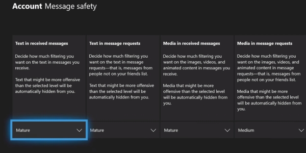 Xbox One Update Will Add Messaging Filters For The Safe Space Generation