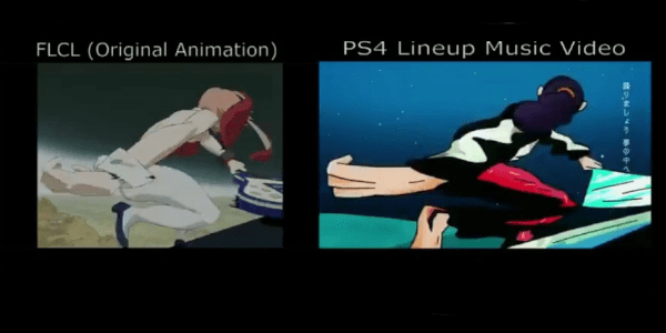 Playstation Music Video Commercial Plagiarizes Animation