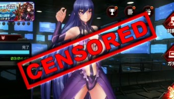 Action Taimanin's Akiyama Rinko Has Her Outfits Censored