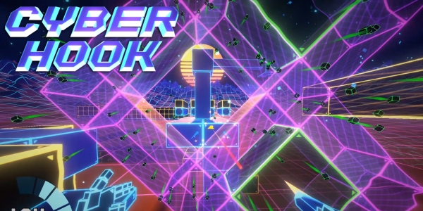 Cyber Hook: 3D Retrowave Platformer Announced For PC, Nintendo Switch