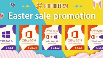 GoodOffer24 Easter Sale Offers Discounts For Up To 91% Off On Microsoft Office, Windows 10, Select Games