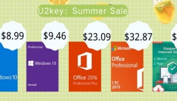 Summer Sale: Windows 10 Pro with $9.46 and Office 2016 Pro with $23.09