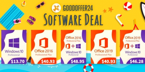 Windows 10 Pro, MS Office Pro Professional Discounted By 90% Off